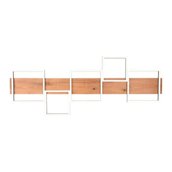 LED stmievateľné stropné svietidlo v čierno-prírodnej farbe 44x115 cm Harper – Trio - Image 6