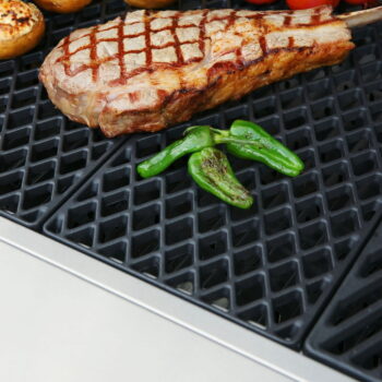 Liatinové rošty v súprave Dualchef – Outdoorchef - Image 3