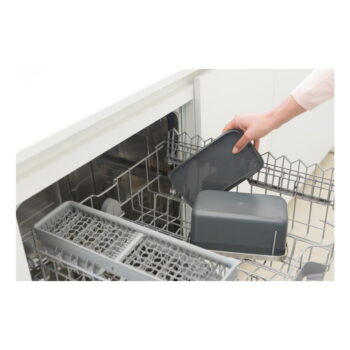 Tmavosivá nádoba na kompostovateľný odpad 1,8 l SinkSide – Brabantia – Obrázok 8