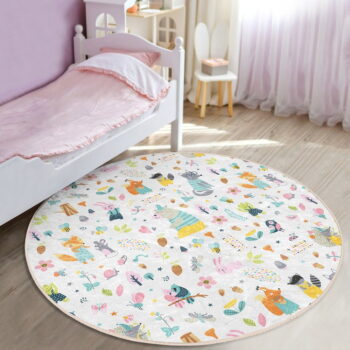 Detský koberec ø 100 cm Comfort – Mila Home - Image 4