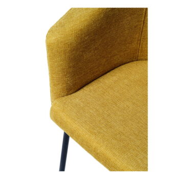 Jedálenská stolička v horčicovej farbe Easton – Unique Furniture - Image 6