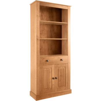 Knižnica z borovicového dreva v prírodnej farbe 181x31 cm Mille – Støraa – Obrázok 2