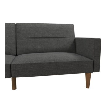 Sivá rozkladacia pohovka 204 cm Channel - Støraa - Image 2