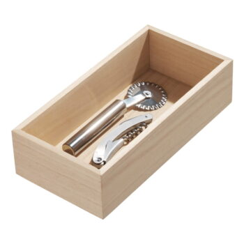 Kuchynský organizér z dreva paulownia iDesign, 25,4 x 12,7 cm – Obrázok 2