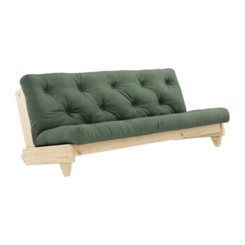 Rozkladacia pohovka so zeleným poťahom Karup Design Fresh Natural/Olive Green - Image 2