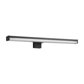 Matne čierne LED nástenné svietidlo (dĺžka 40 cm) Lino - Trio