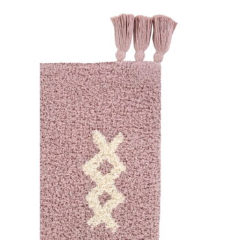 Ružový prateľný ručne tkaný bavlnený detský koberec 140x200 cm Noah – Lorena Canals – Obrázok 11
