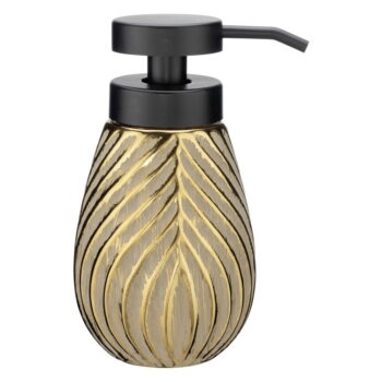 Keramická súprava doplnkov do kúpeľne v zlatej farbe Idro – Wenko – Obrázok 5