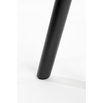 Čierna barová stolička z dubového dreva 64 cm Vander – White Label - Image 9