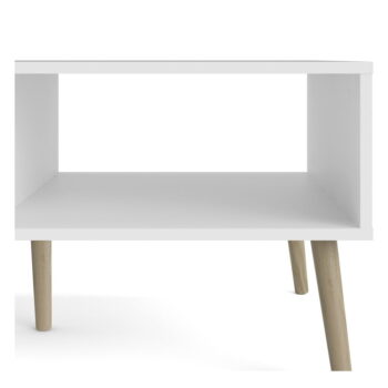 Biely odkladací stolík Tvilum Oslo, 99 x 60 cm - Image 4
