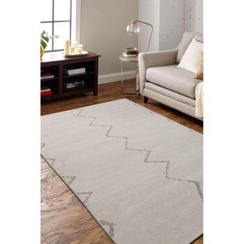 Krémovobiely koberec 133x190 cm Lori – FD – Obrázok 2