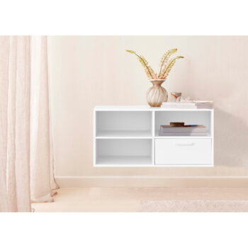 Biela nízka komoda 90x43 cm Keep by Hammel - Hammel Furniture – Obrázok 3