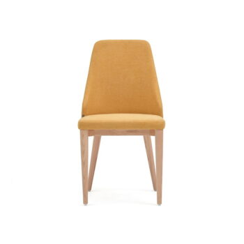Jedálenská stolička v horčicovej farbe Rosie – Kave Home - Image 2