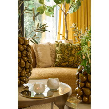 Zamatový dekoračný vankúš 45x45 cm Cavazzo – Light & Living - Image 4