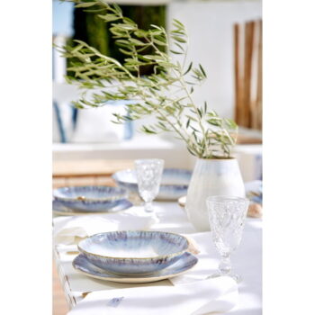 Modrý kameninový tanier Costa Nova Brisa, ⌀ 20 cm - Image 3