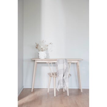 Konzolový stolík v dekore duba v prírodnej farbe 120x40 cm Yumi - Rowico - Image 4