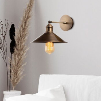 Nástenné svietidlo v bronzovej farbe ø 24 cm Sivani – Opviq lights - Image 6