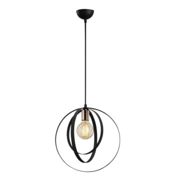 Čierne závesné svietidlo Opviq lights Vaveyla - Image 2