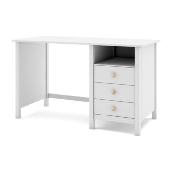 Detský písací stôl z borovicového dreva 54x120 cm Max - Marckeric – Obrázok 5