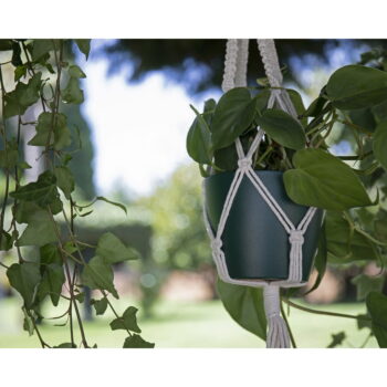 Látkový záves na kvetináč ø 13 cm (výška 100 cm) Macramé – Artevasi – Obrázok 2