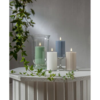 LED sviečka (výška  15 cm) Flamme Stripe – Star Trading - Image 3