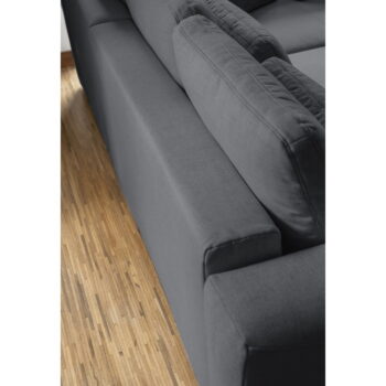 Tmavosivá rozkladacia rohová pohovka (do "U") Homely Tommy – Miuform - Image 7