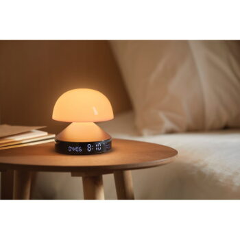 Digitálny stolový budík ø 11 cm Mina Sunrise – Lexon - Image 5