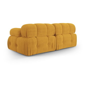 Pohovka v horčicovej farbe 192 cm Ferento – Cosmopolitan Design - Image 4