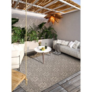 Hnedý vonkajší koberec z recyklovaných vlákien 200x290 cm Julie – Villeroy&Boch - Image 2