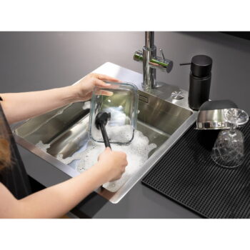 Čierna kefa na umývanie riadu Wenko Black Outdoor Kitchen Cuvo – Obrázok 2