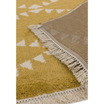 Koberec v horčicovej farbe 120x170 cm Rocco – Asiatic Carpets - Image 4