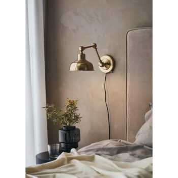 Nástenná lampa v zlatej farbe Markslöjd Grimstad - Image 2
