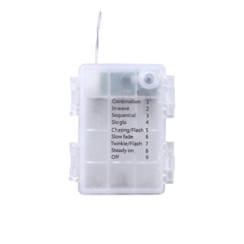 Transparentná LED svetelná reťaz DecoKing Lights, 200 svetielok, dĺžka 15,93 m - Image 4