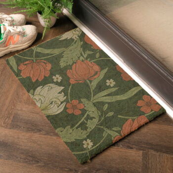 Rohožka z kokosového vlákna 40x60 cm William Morris Rose – Artsy Doormats - Image 4