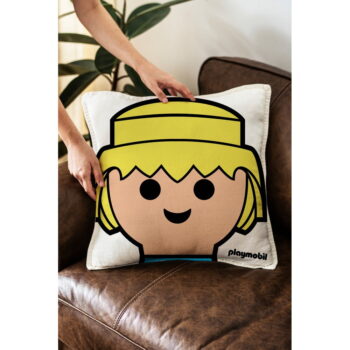 Detský vankúšik s prímesou ľanu – Playmobil - Image 2
