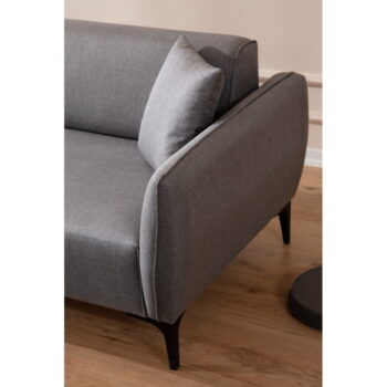 Svetlosivá rohová pohovka  Belissimo, ľavý roh – Balcab Home - Image 7