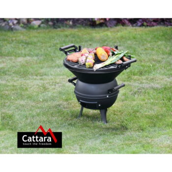 Gril na drevené uhlie Kettle – Cattara - Image 5