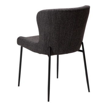 Tmavosivá jedálenská stolička Glam – DAN-FORM Denmark - Image 4