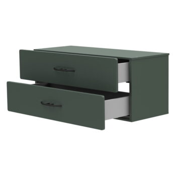 Tmavozelený komponent so zásuvkami 80x36 cm Dakota – Tenzo – Obrázok 3