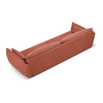 Červená pohovka 248 cm Vanda - Mazzini Sofas - Image 3