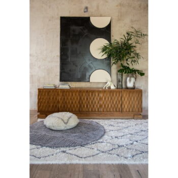 Krémový prateľný ručne tkaný vlnený koberec 200x300 cm Berber Soul – Lorena Canals - Image 7
