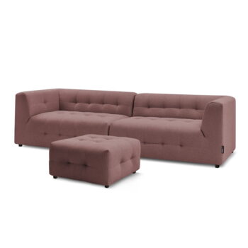 Tmavoružová pohovka 324 cm Kleber - Bobochic Paris - Image 11