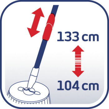 Rotačný mop s vedierkom a čističom na podlahy Rotation Disc Ergo - LEIFHEIT - Image 8