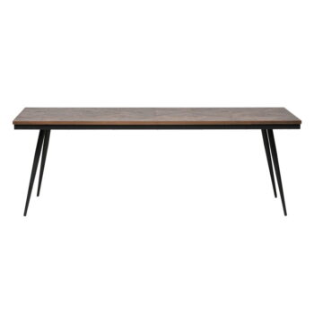 Jedálenský stôl z akáciového dreva BePureHome Rhombic, 220 × 90 cm