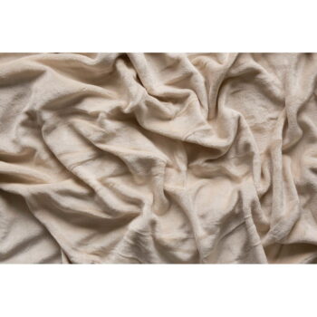 Krémovobiela napínacia plachta z mikroflanelu 180x200 cm Basic – Jerry Fabrics – Obrázok 3