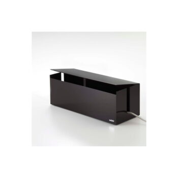 Čierno-hnedý box na nabíjačky YAMAZAKI Web Cable Box - Image 5