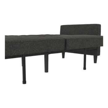 Tmavosivá zamatová pohovka 207 cm Presley – Støraa – Obrázok 5