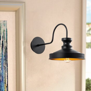 Čierne nástenné svietidlo Berceste – Opviq lights - Image 3