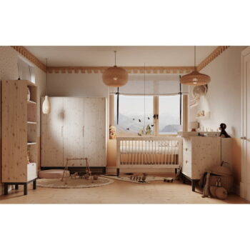 Biela postieľka 70x140 cm Country – Pinio - Image 9