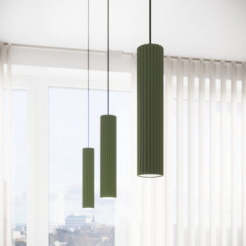 Zelené závesné svietidlo Gleam – Nice Lamps - Image 7